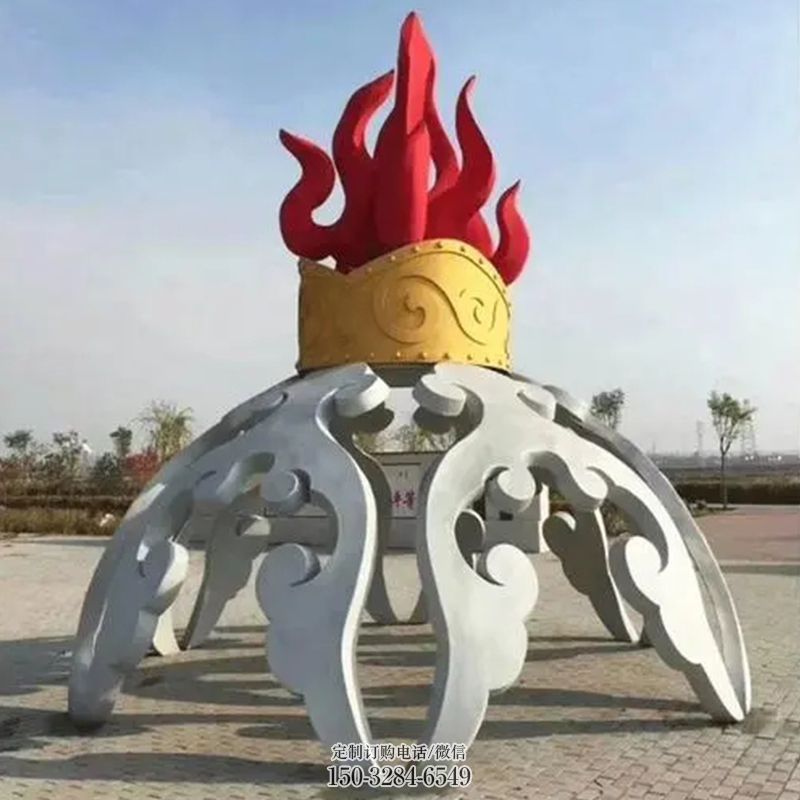 公园火苗雕塑 户外景观雕塑 抽象火焰头雕塑 公园火苗雕塑 户外景观雕塑 抽象火焰头雕塑