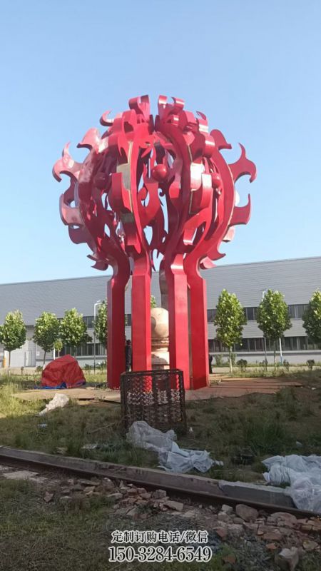 火球雕塑,精神堡垒火球雕塑落地展示 (6) 火球雕塑,精神堡垒火球雕塑落地展示 (6)