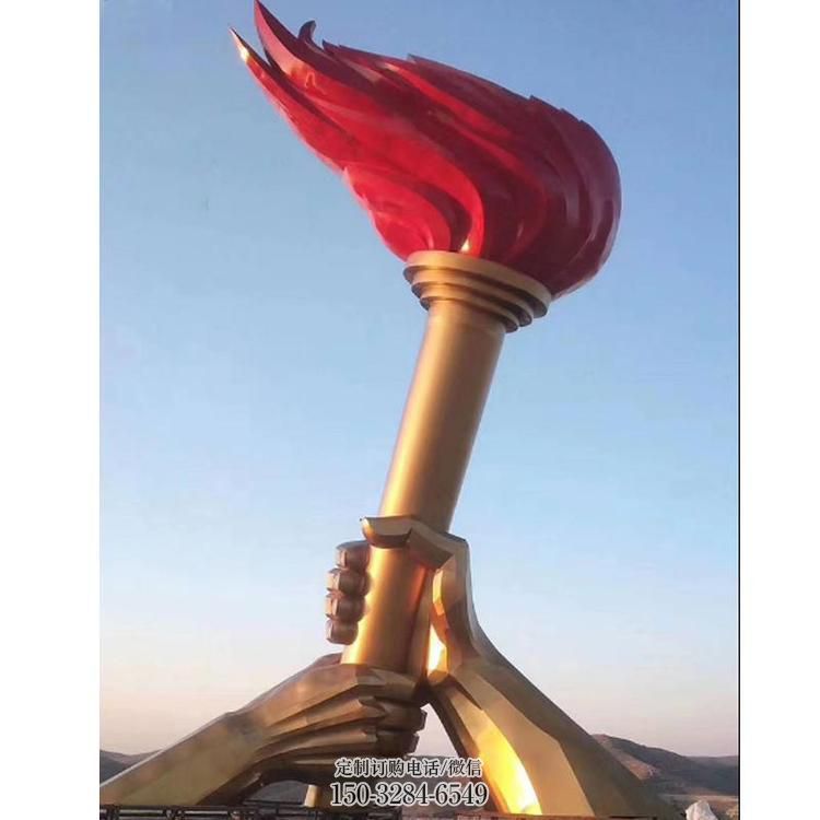 酒店火炬雕塑 景观美陈小品 现代雕塑 酒店火炬雕塑 景观美陈小品 现代雕塑